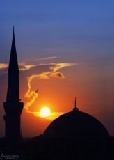 Mosque Sunset
